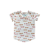 V-Neck Pocket Tee Retro Shades