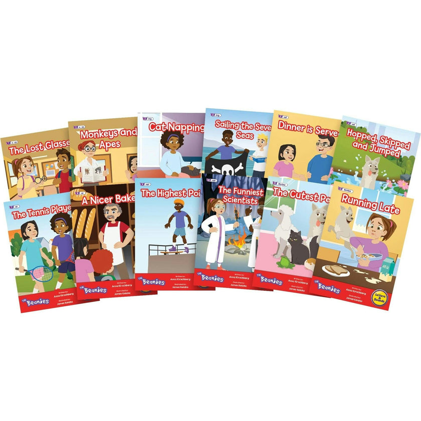 Beanstalk Books: The Beanies Hi-Lo Diversity Decodables - Phase 6 Set 2