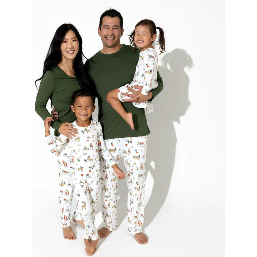 Santa's Workshop Bamboo Women's Pajama Set