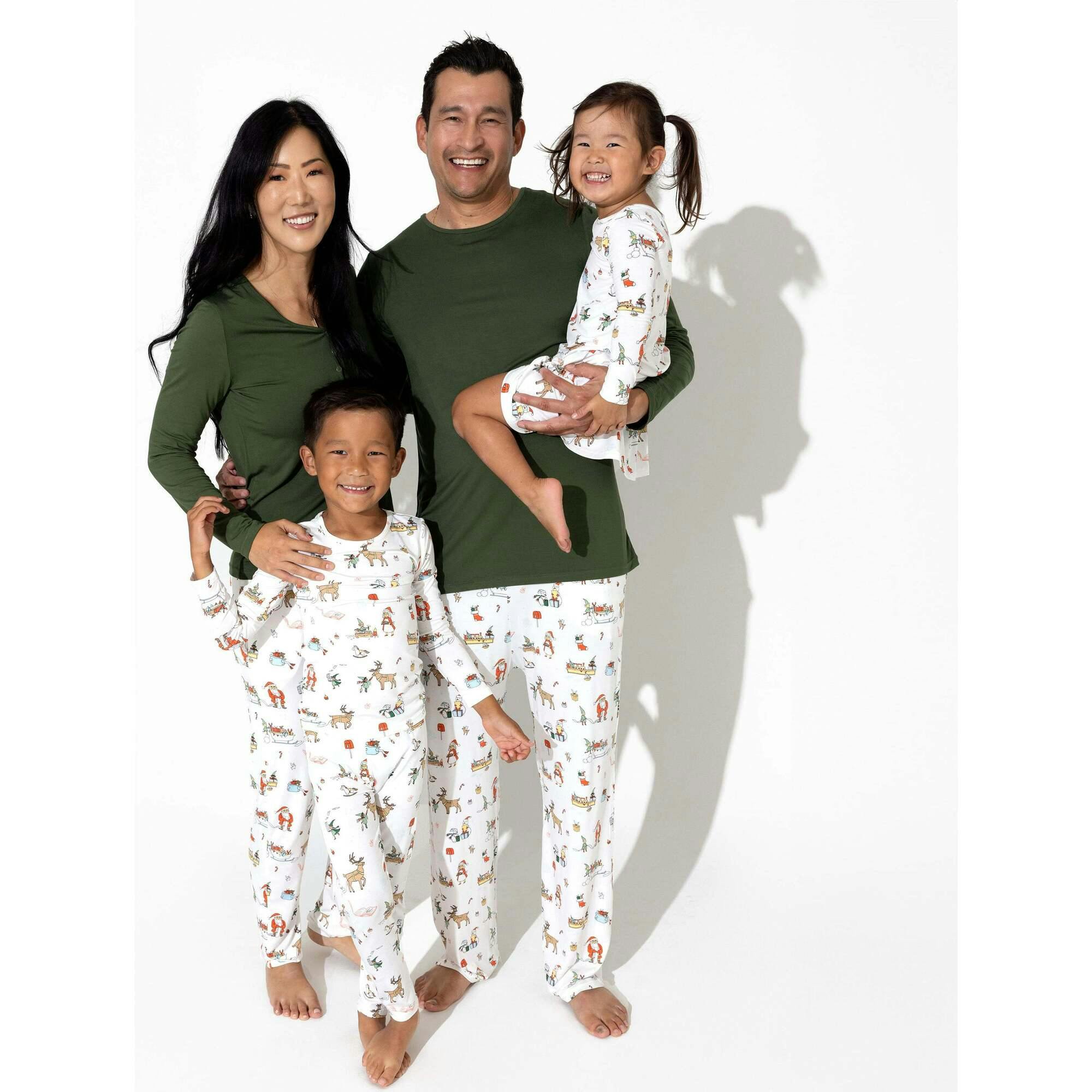 Santa's Workshop Bamboo Women's Pajama Set