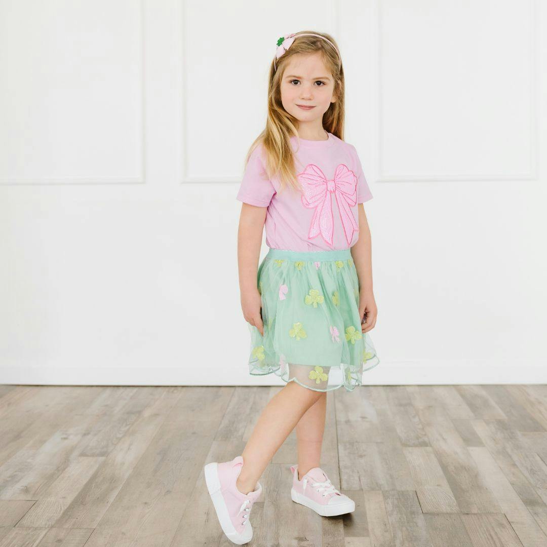 Sweet Shamrock Sequin Tutu