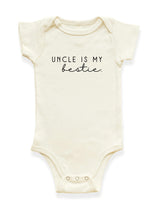 Uncle is my Bestie Organic Baby Bodysuit