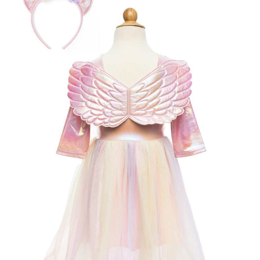 Alicorn Dress with Wings & Headband