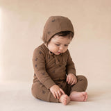 Organic Kimono Onesie & Pants Set - Apple