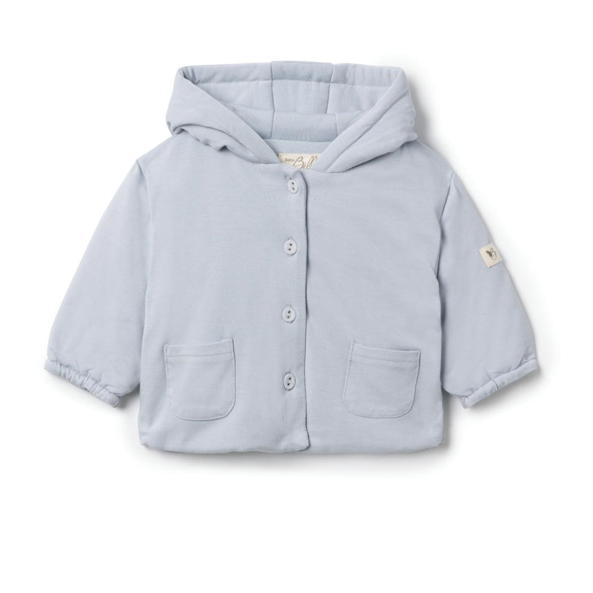 Pocket Puff Jacket Blue