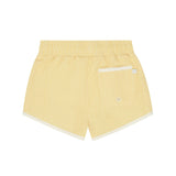 boys buttercream stripe boardie