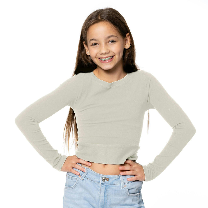 The "Goes with Everything" Long Sleeve Top (8-12y)