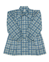 Stella Bow Dress in Marta Plaid