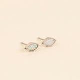October Birthstone Stud Earrings