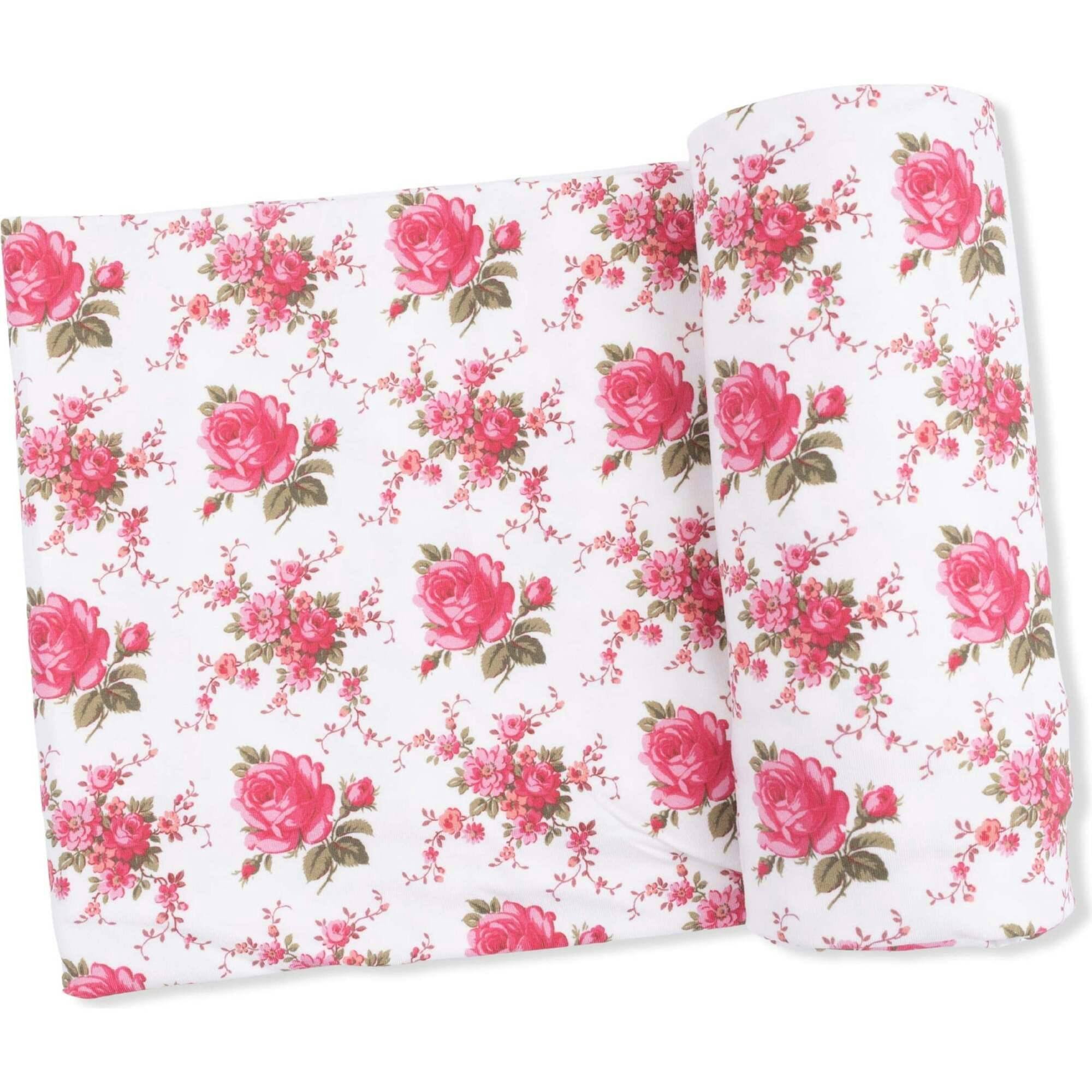 Elegant Roses - Swaddle Blanket