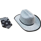 Jr. Cowboy Hat w/ Bandanna