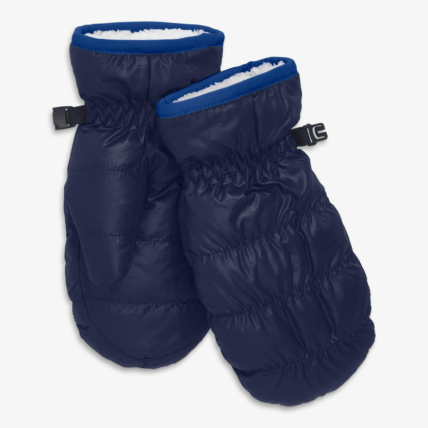 Kids puffer mittens