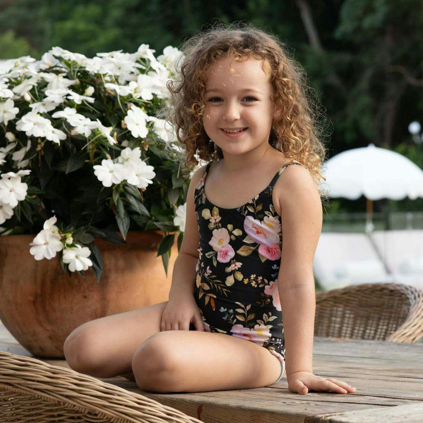 Tie Back One Piece Swimsuit