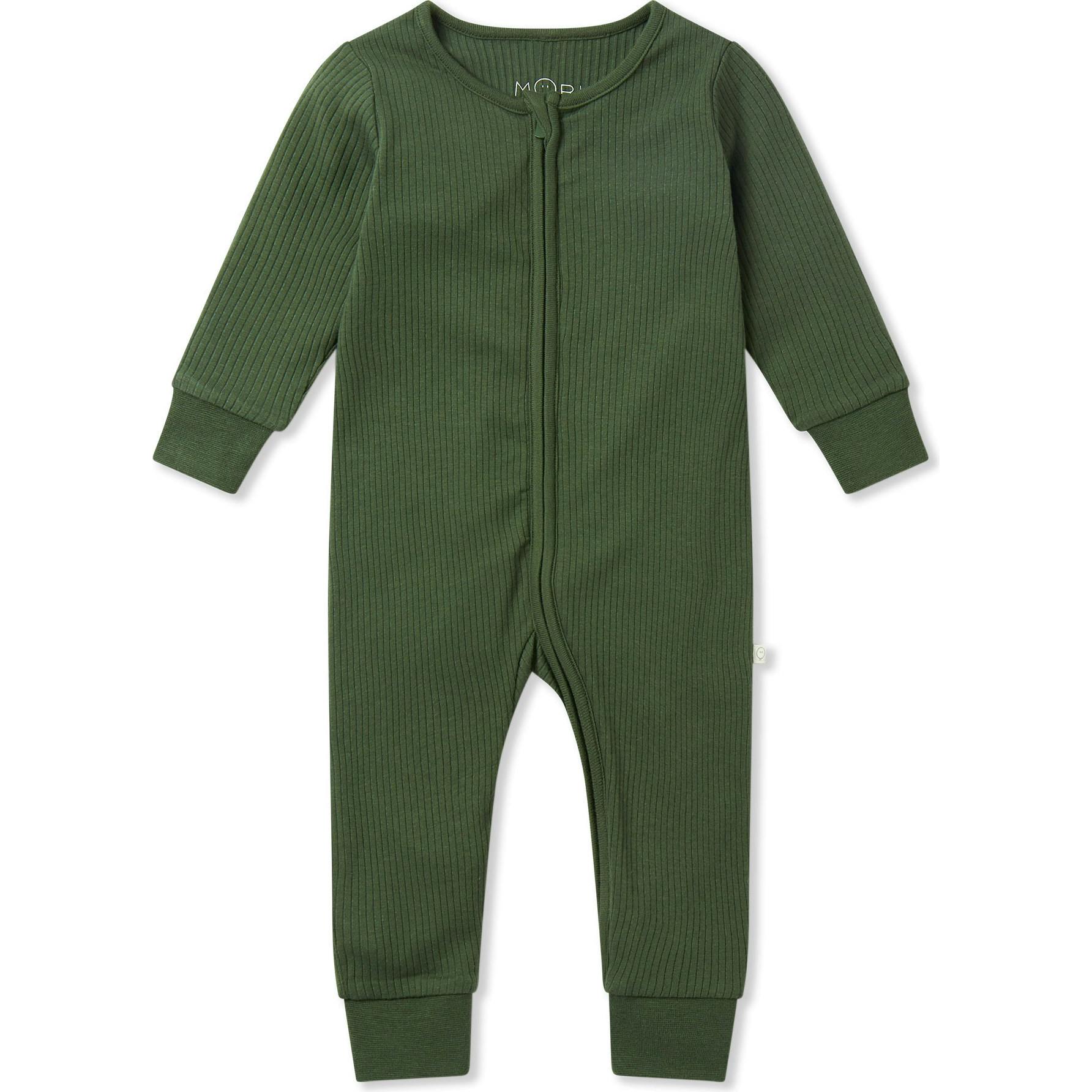 Ribbed Clever Zip Snug Fit Pajamas