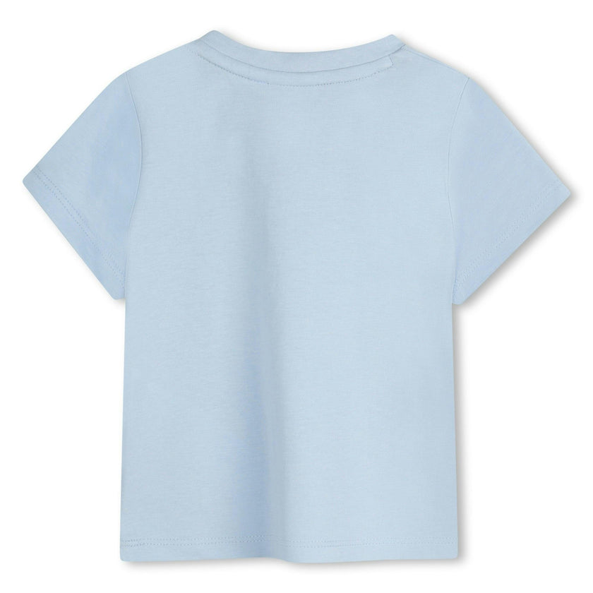 Persian Blue Overlay Logo T-Shirt