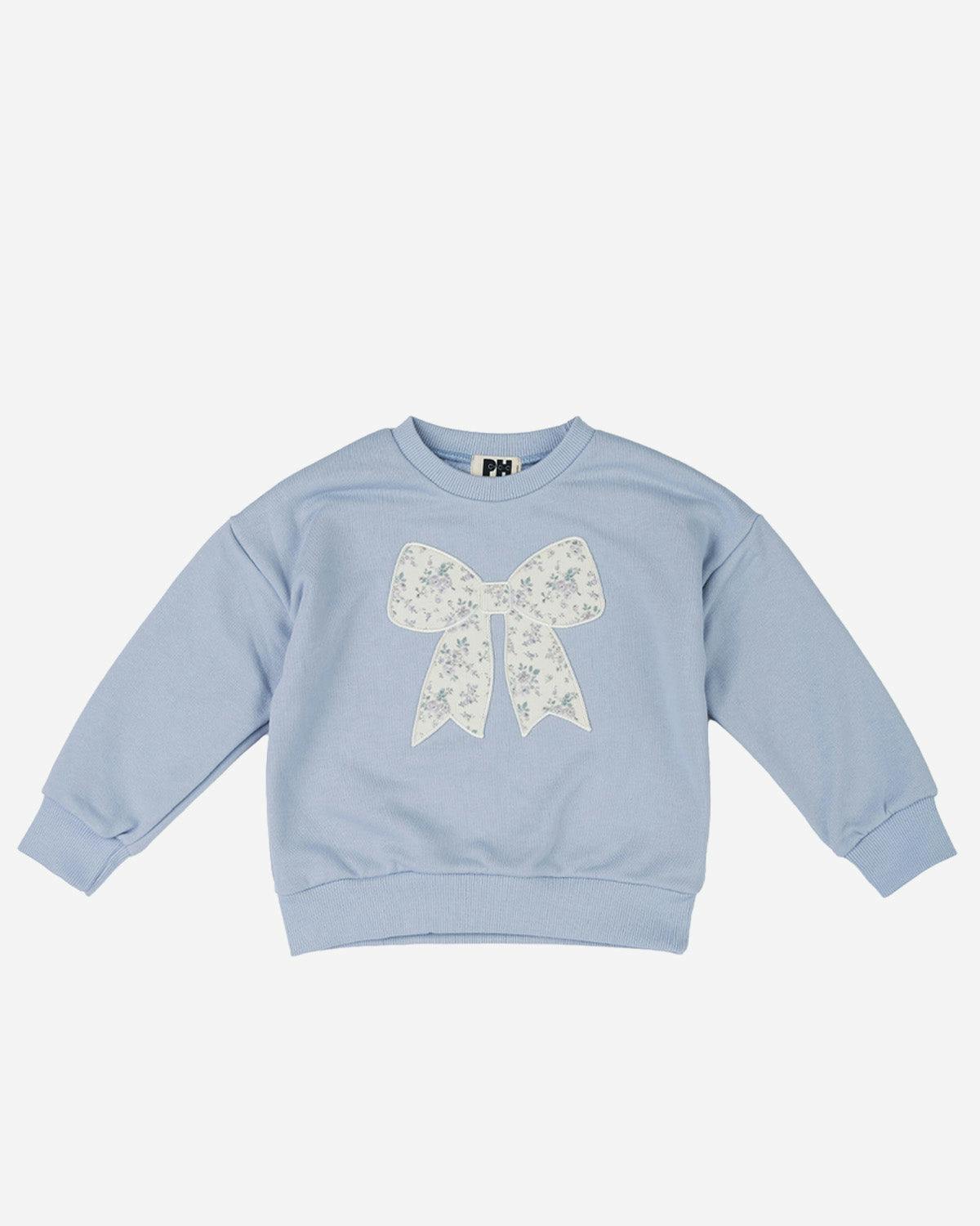 Karina Bow Sweatshirt Set