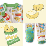 CRUZ Snug-fit Footed Baby Boys Pajamas