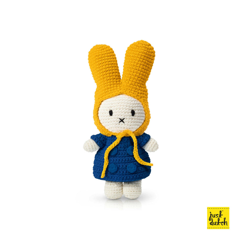 Miffy in Winter Coat Dress Crochet Doll