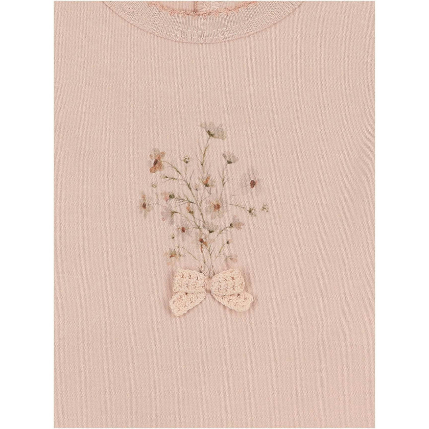 Nature's Florals Layette Set Ivory & Rose