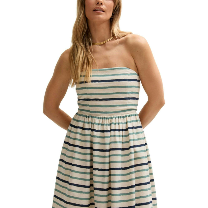 Regatta Sleeveless Bardot Neck Midi Dress