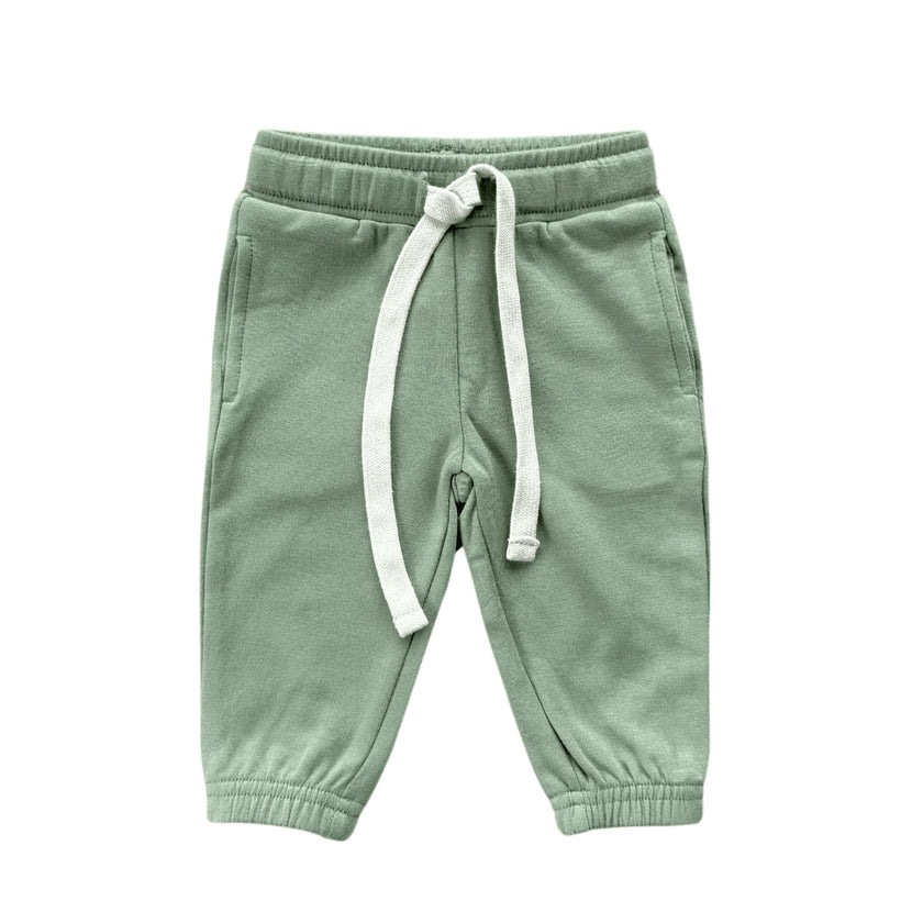 Boys Joggers in Olive