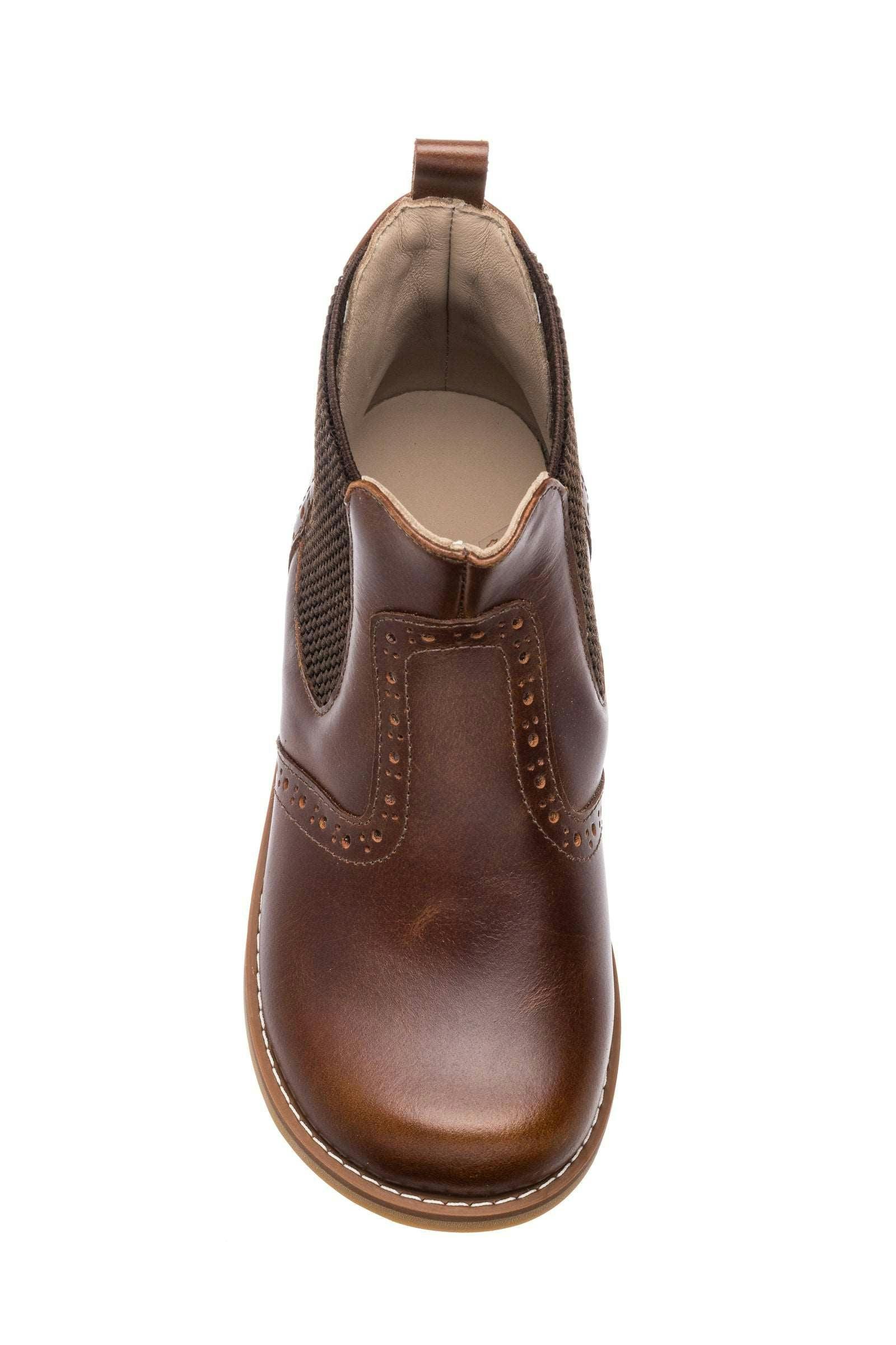 Leather Bootie