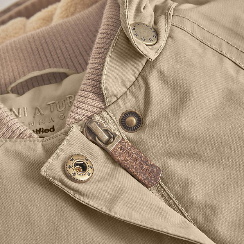 MINI A TURE MATWANG Fleece Lined Winter Jacket - Savannah Tan