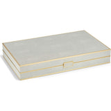 Shagreen Backgammon Set