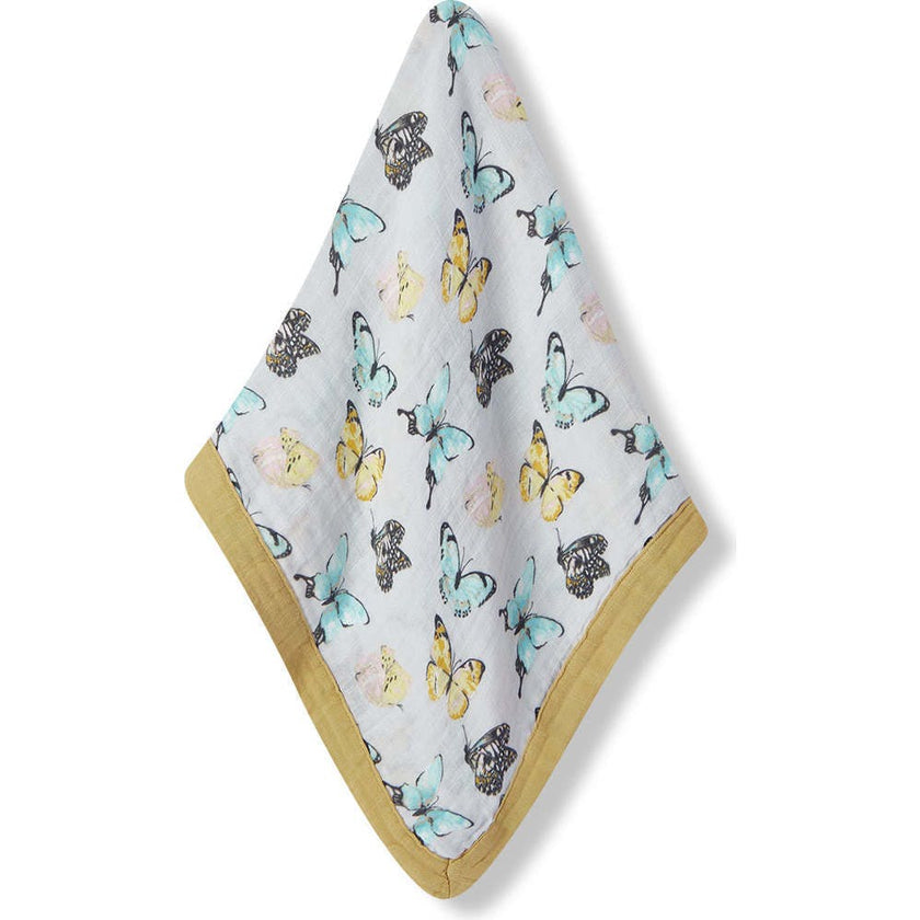 Mini Lovey Two-Layer Muslin Security Blanket