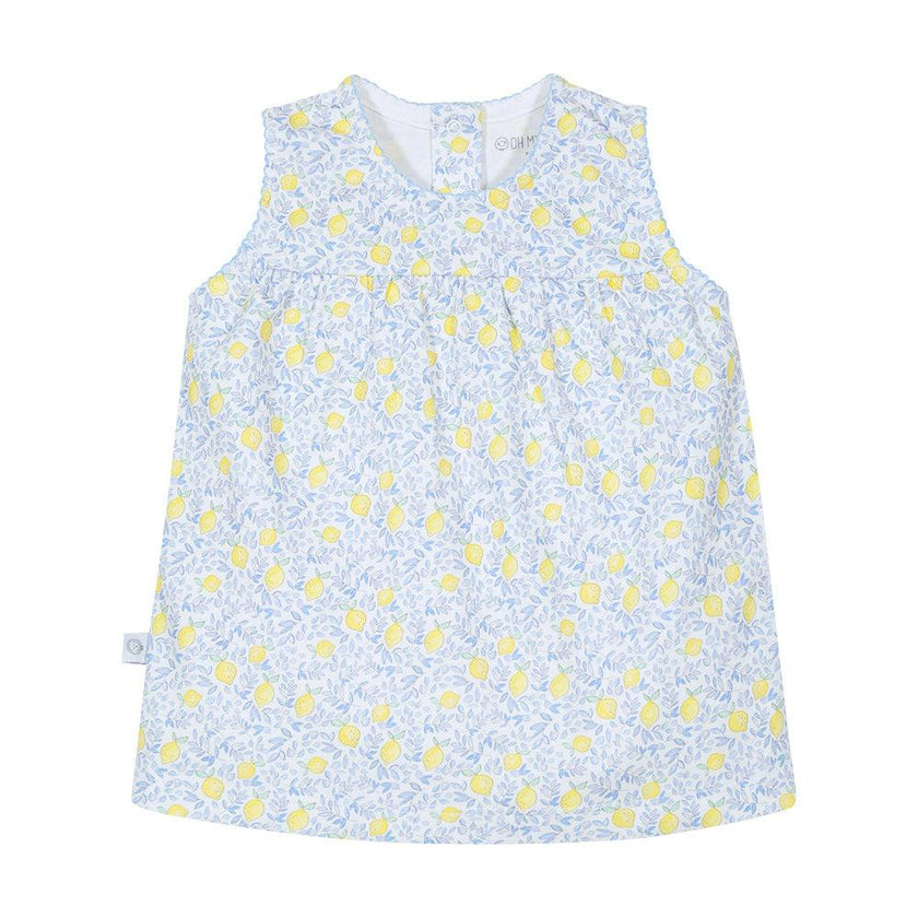 Lemons Girls Pima Cotton Short Pajama Set