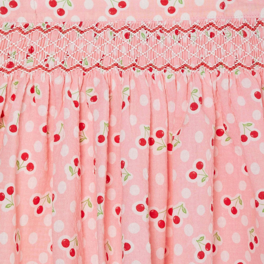 Hand-Smocked Girls Skirt Annie