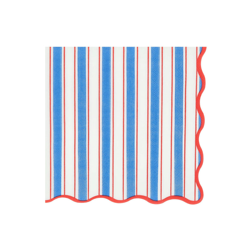Nautical Striped Large Napkins