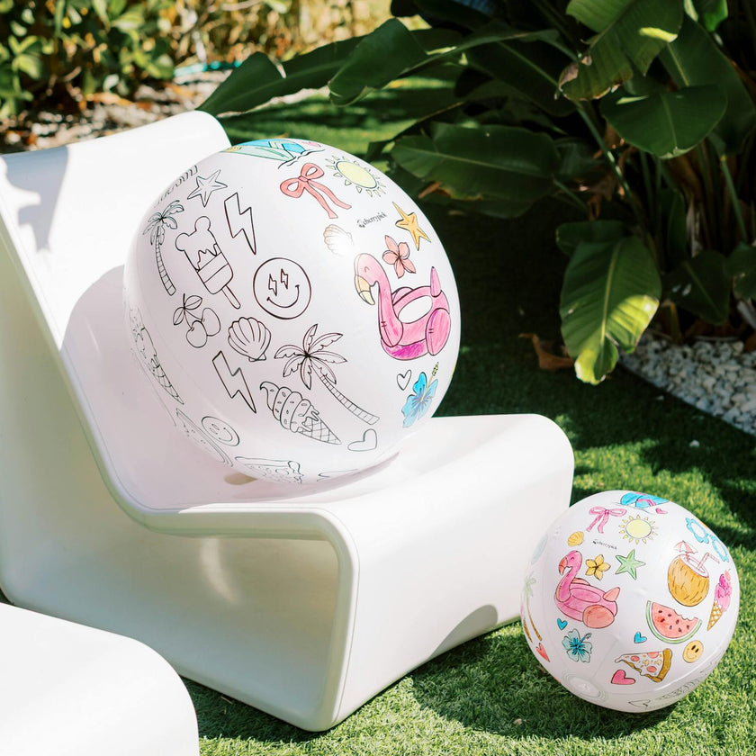 Design Your Own Beach Ball Kit - Summer Activity For Kids