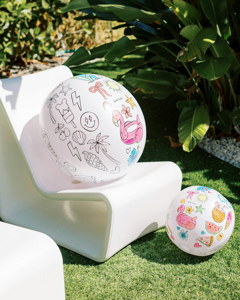 Design Your Own Beach Ball Kit - Summer Activity For Kids