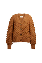 SAGE CARDI | RICH CAMEL