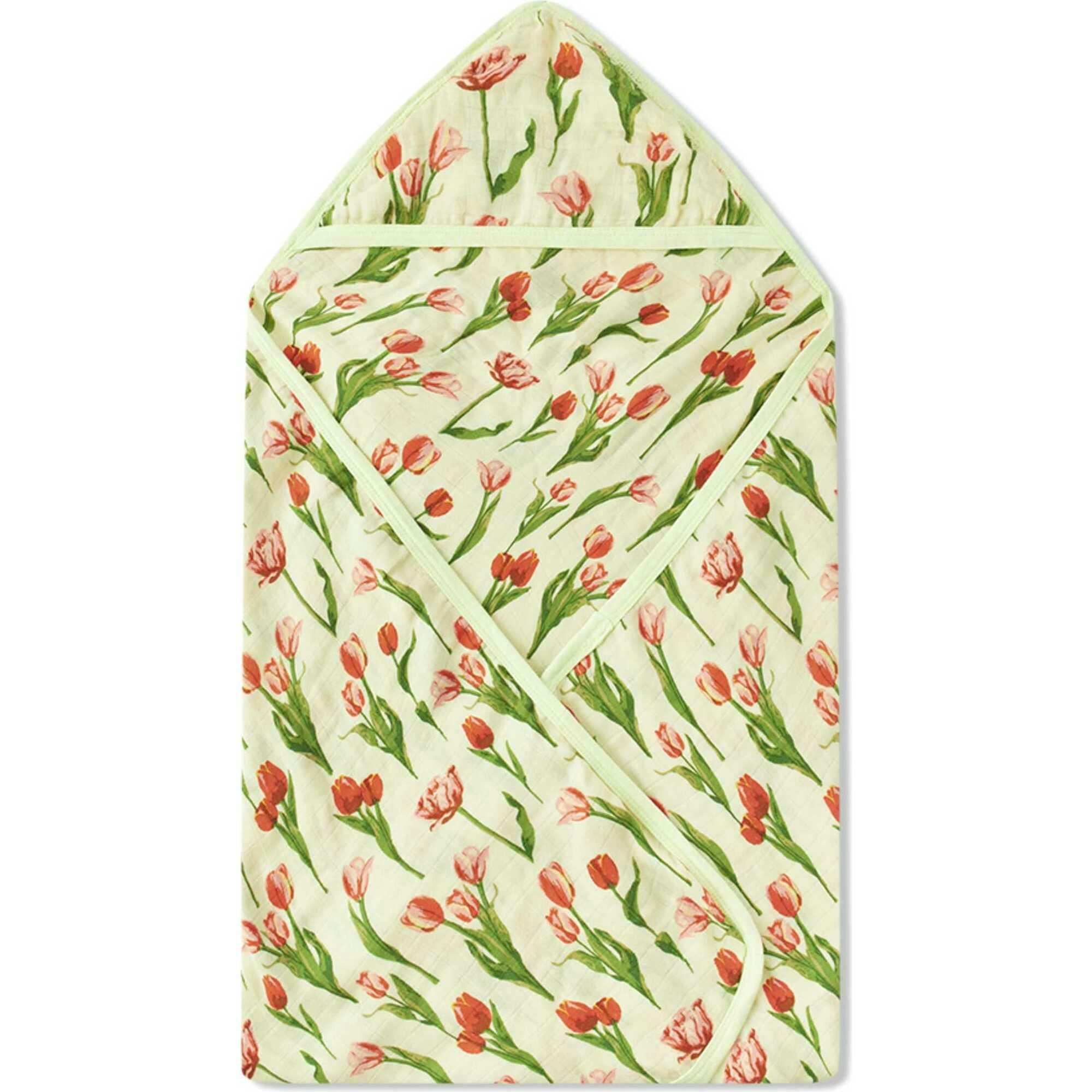 Tulip Bamboo Hooded Swaddle Blanket