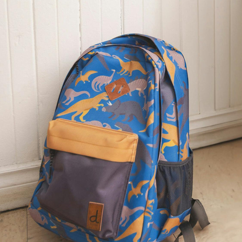 Little Boy Dinosaur Durable Spacious Organized Backpack