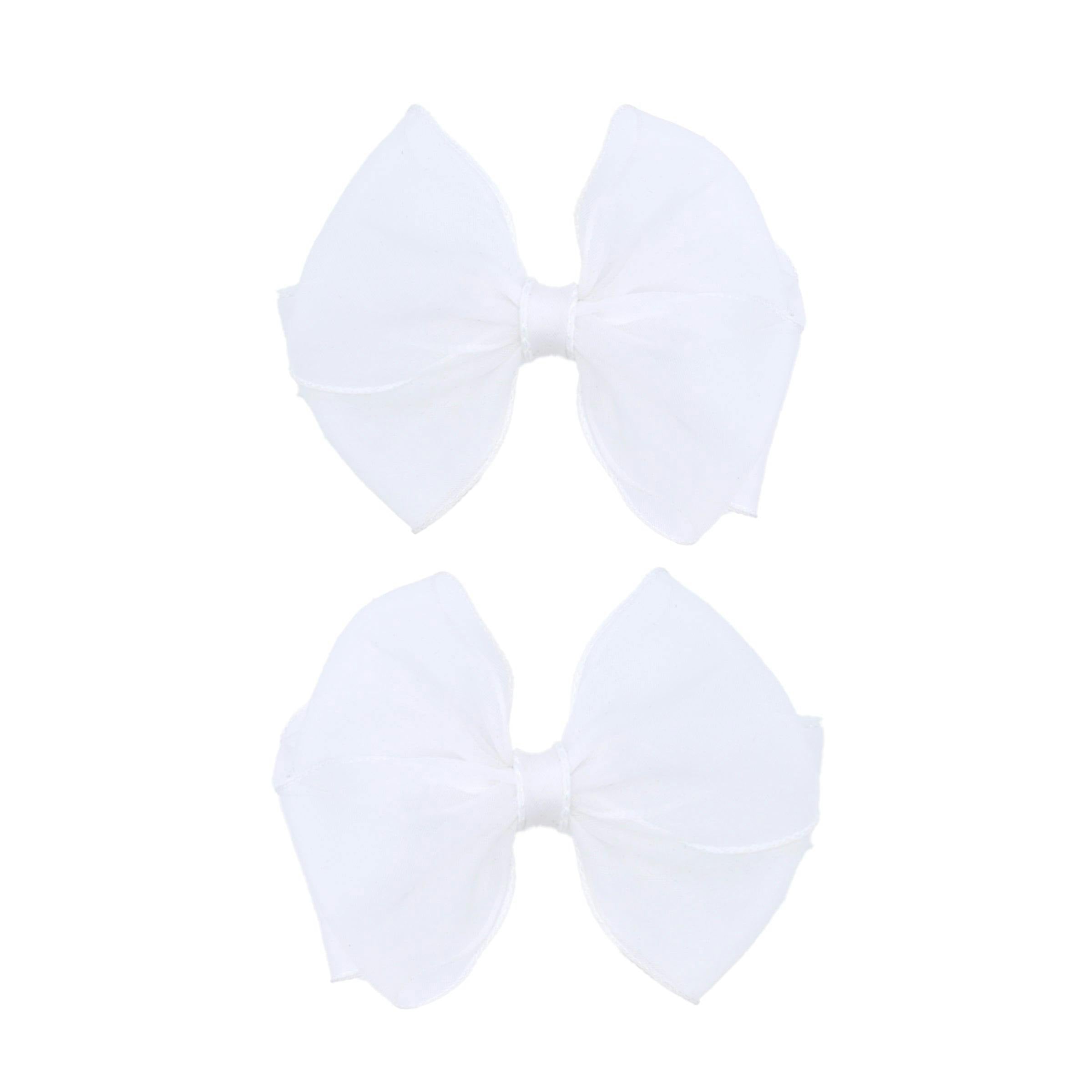 Shimmering Bow Hairclip Set