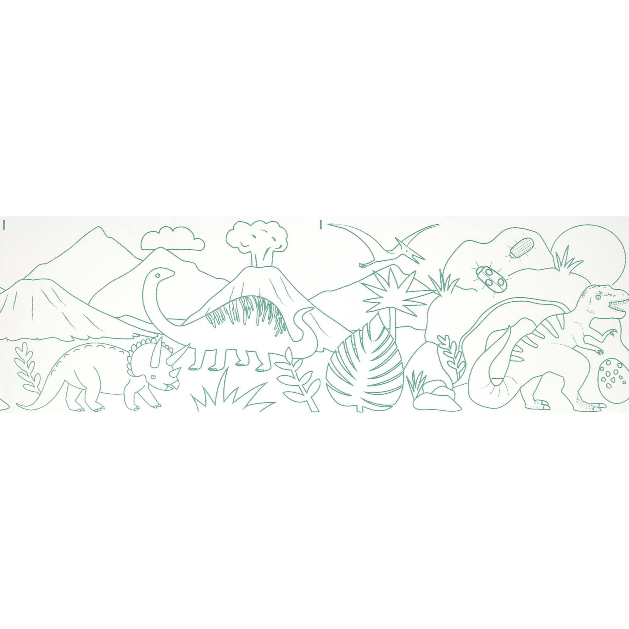 Dinosaur Coloring Roll