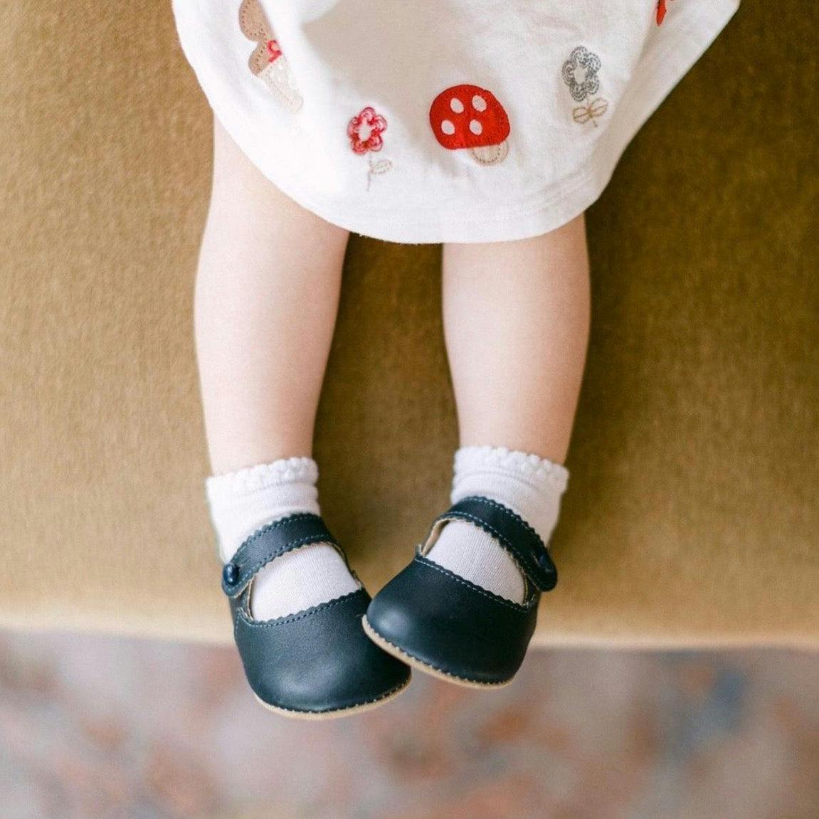 Emma Pre-Walker Baby Shoes - Navy