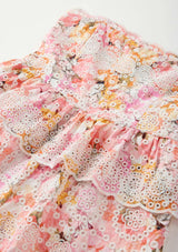 Alessia Cotton Embroidered Romper