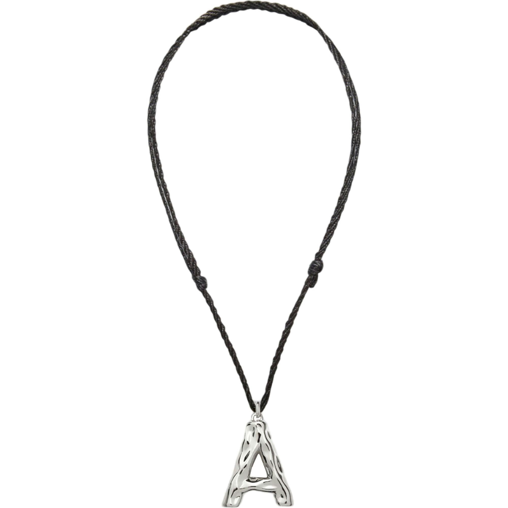 Grande Monogram Necklace in Silver
