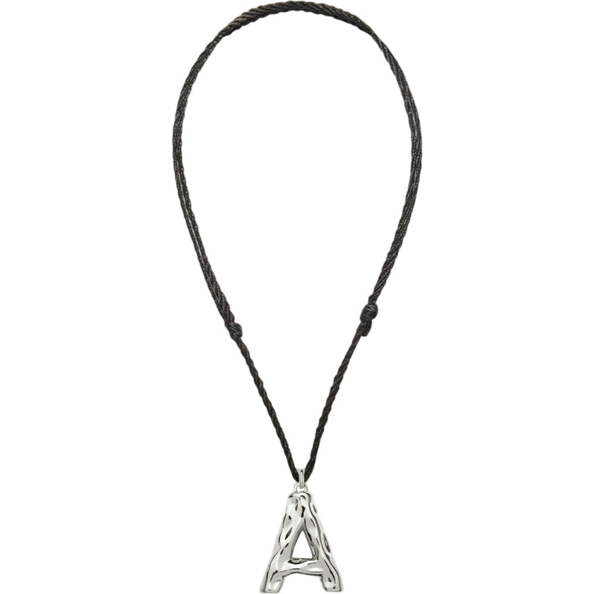 Grande Monogram Necklace in Silver