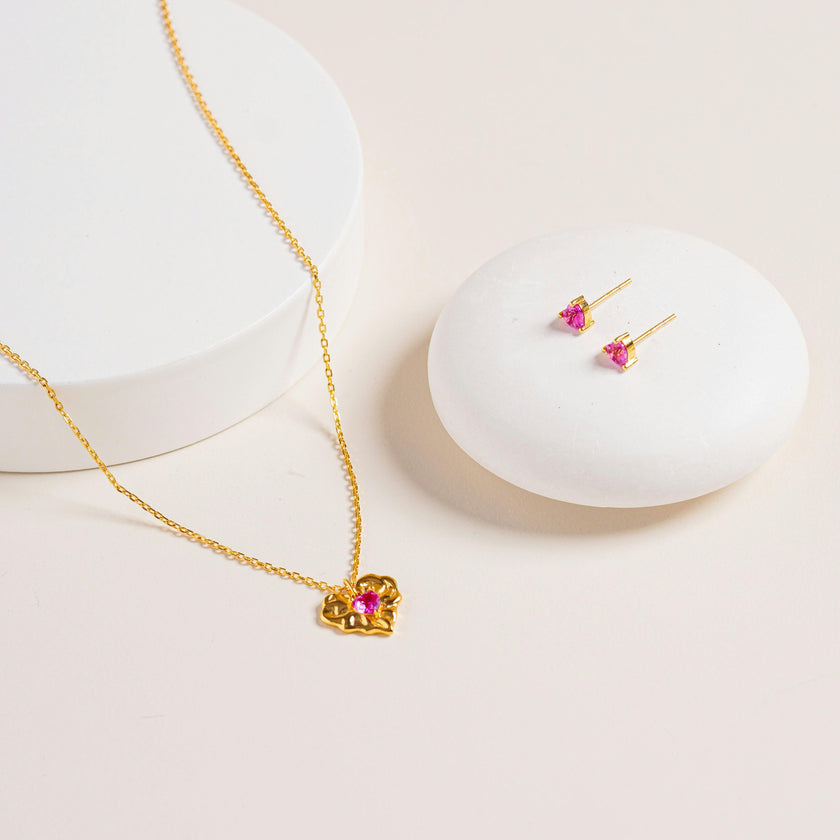 Ruby Liberty Necklace