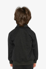 Front Zip Jacket Black