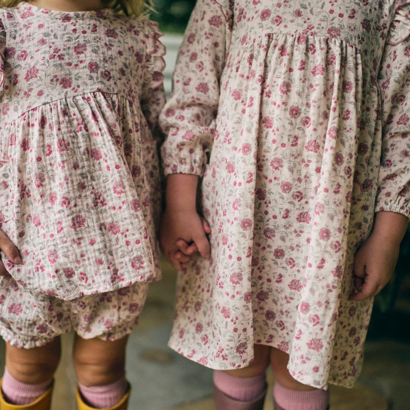 Kate Baby Set in Blushing Blooms