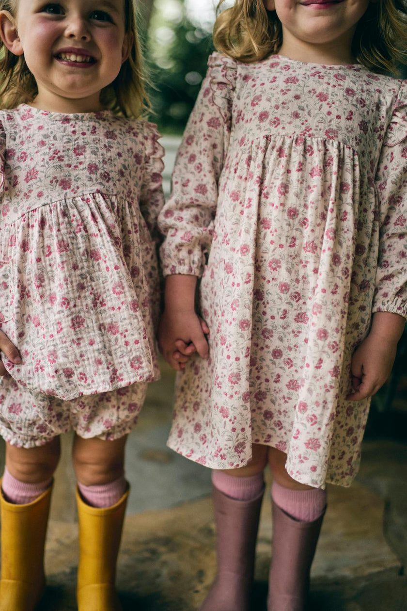 Kate Baby Set in Blushing Blooms