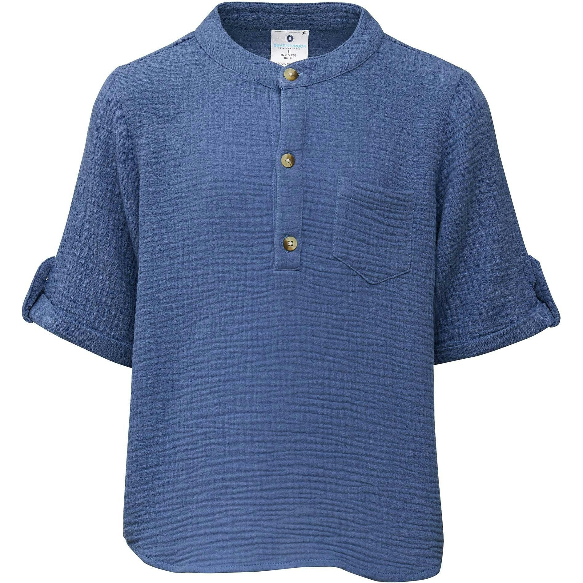 Frankie Denim Blue Resort Shirt