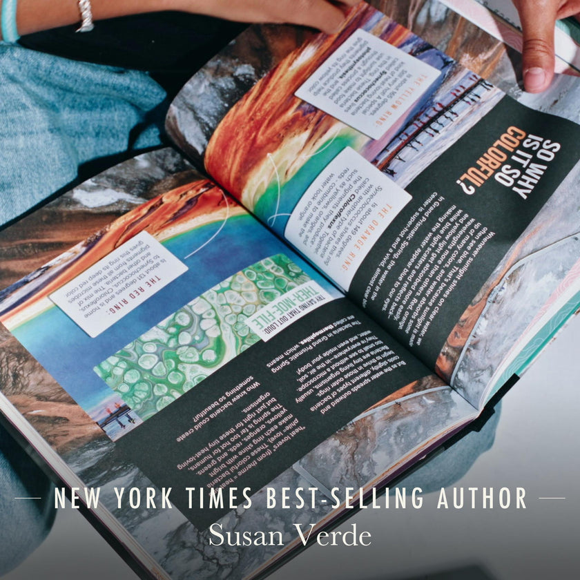 Grand Prismatic Spring Gift Box with Secret Rainbow Pocket Kids Tee, Book, and Activities