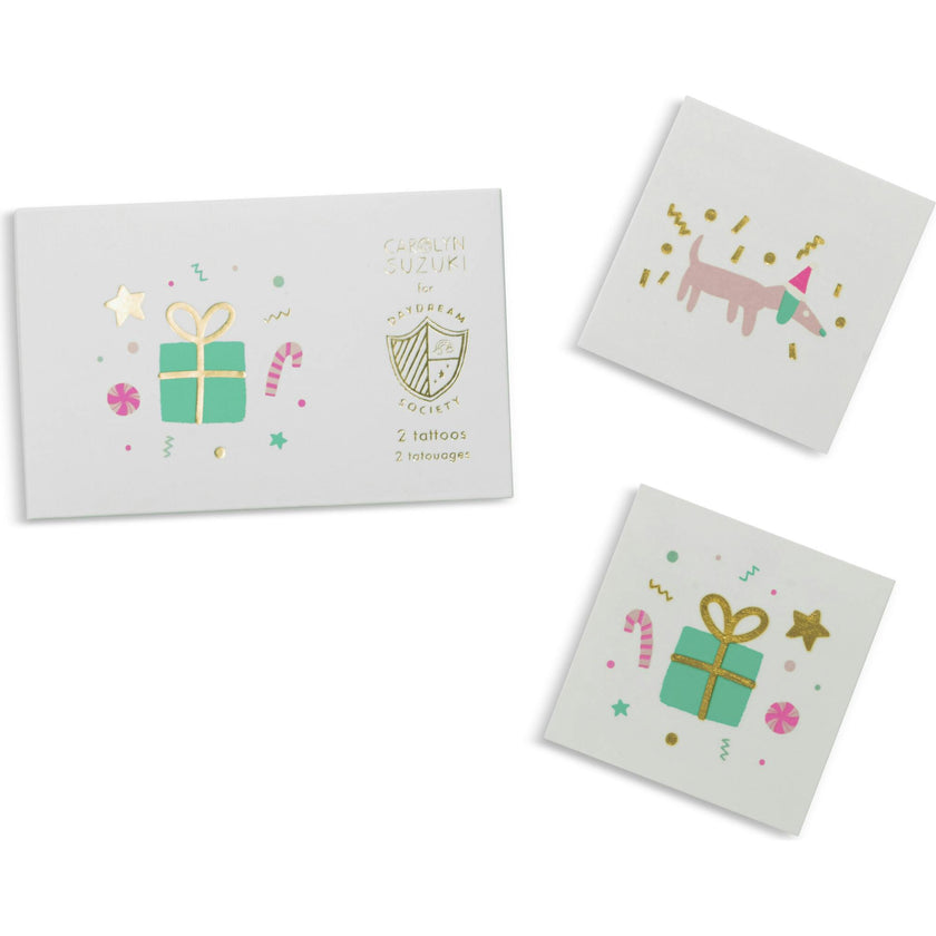 Merry + Bright Temporary Tattoos
